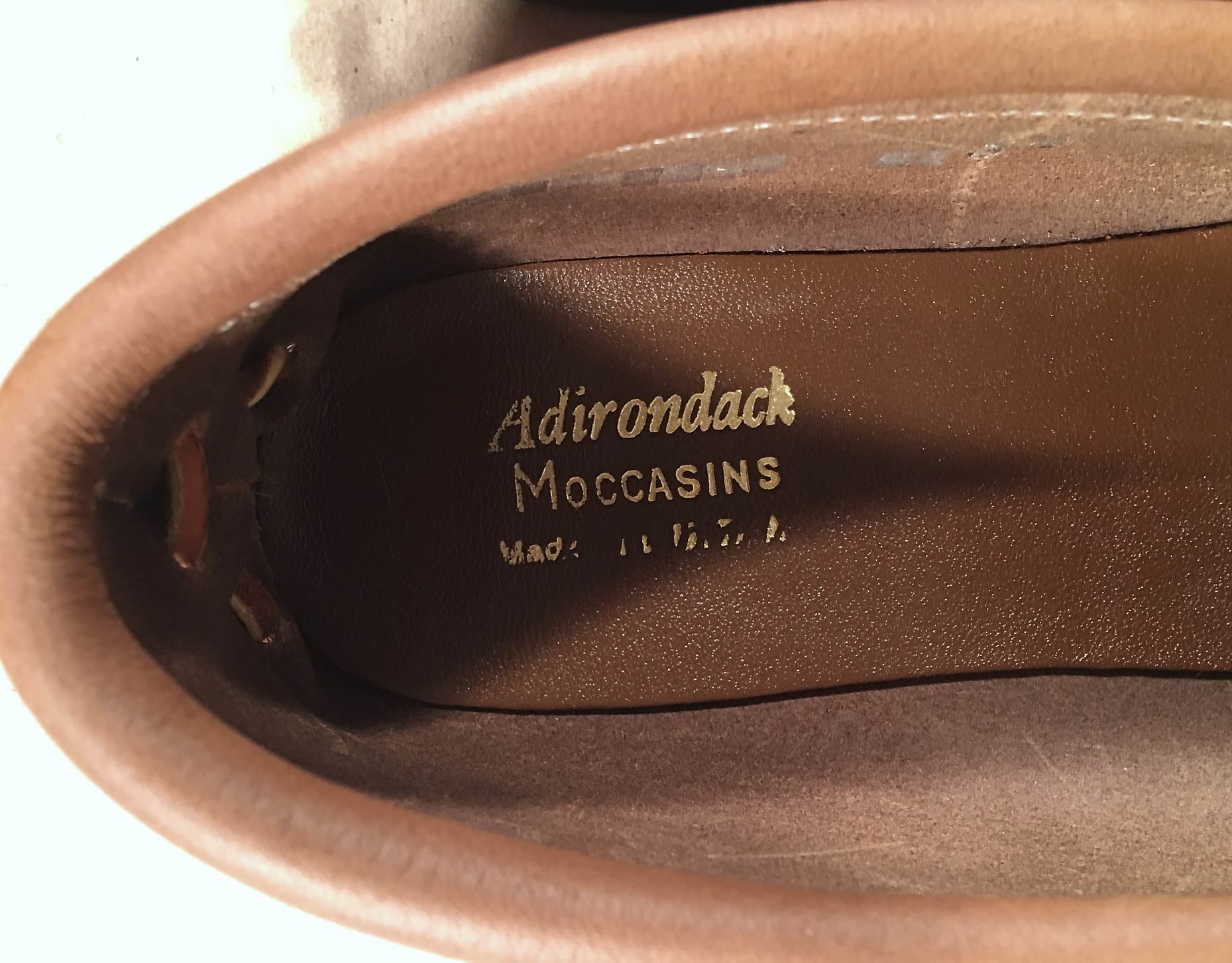 adirondack moccasins